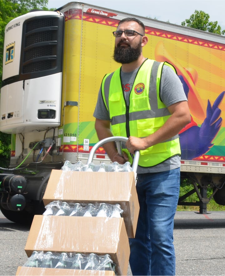 loading truck